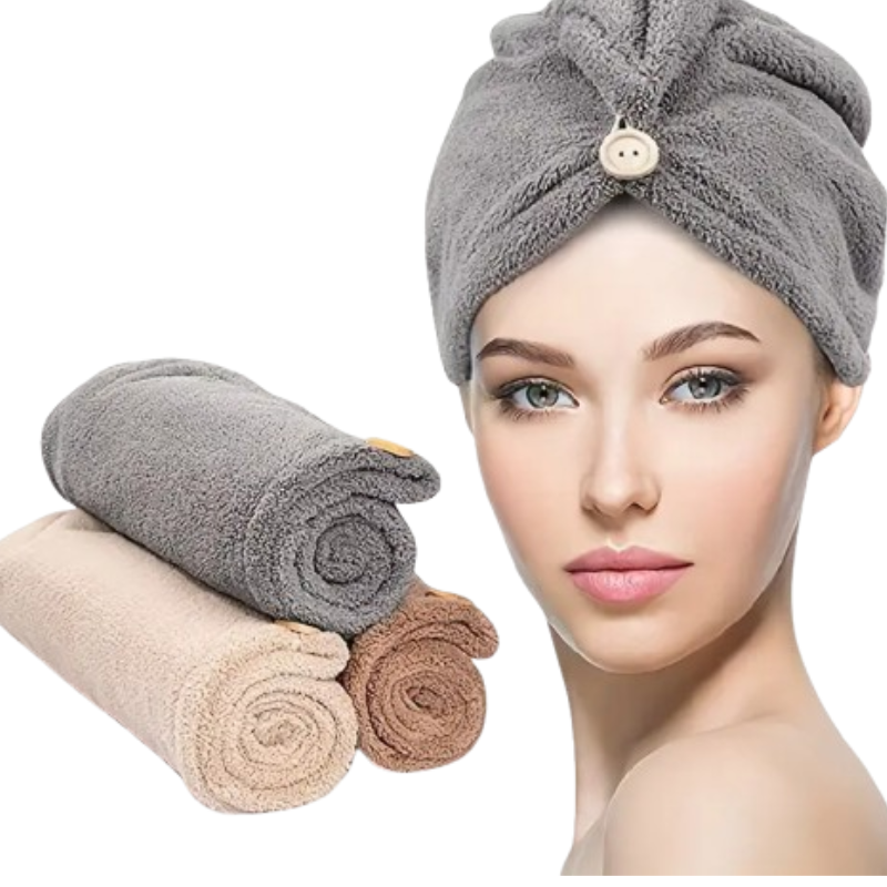 Toalla para cabello de Microfibra