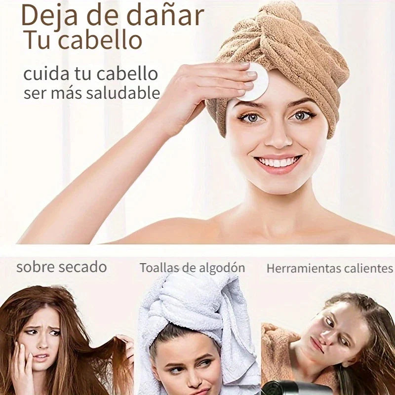 Toalla para cabello de Microfibra